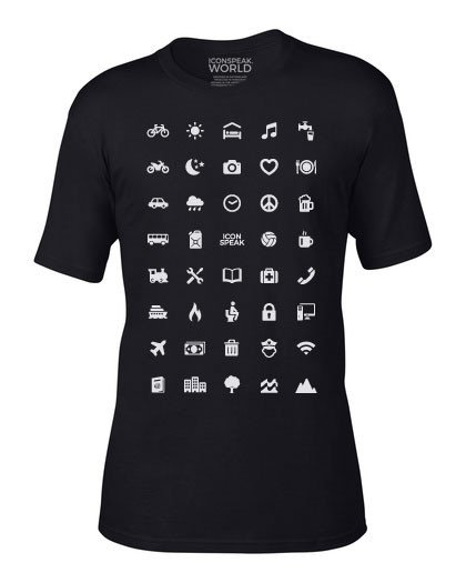 Icon Speak World Men's T-ShirtMens FashionIcon Speak World Men's T-shirtThe Icon Speak World Men's T-shirt is the ultimate traveler shirt. It is the idea that led us to start this business and create a new and pure form of functional wear. Take this shirt