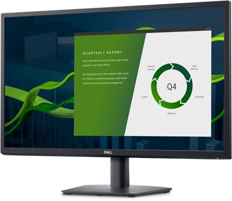 Dell 27 Monitor – E2722HComputers27-inch Full HD monitor featuring a wide viewing angle and an eco-conscious design at an accessible price.The essentials you need to be more productiveWide viewing angle: See your work in superb FHD clarity. IPS technology