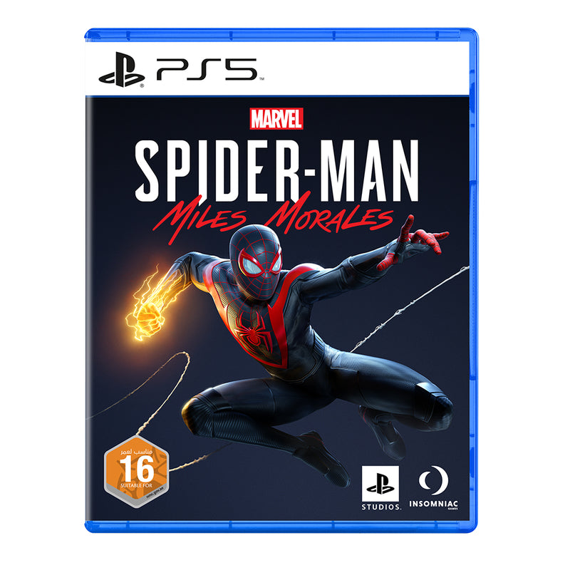 Marvel's Spider Man Miles Morales PS5Video GamesExperience the rise of Miles Morales as the new hero masters incredible, explosive new powers to become his own Spider-Man.In the latest adventure in the Marvel’s Spider-Man universe, teenager Miles Morales