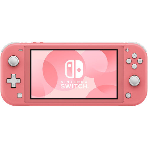 Nintendo Switch Lite ConsoleConsolesDedicated to handheld playCompact and lightweightWith its light, sleek design, this system is ready to hit the road whenever you are.Built-in controllersControllers are built right into the system for handheld play, and