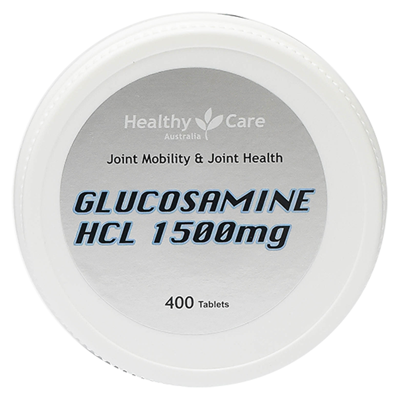 Healthy Care Glucosamine HCL 1500mg (400 CAPSULES)HealthGlucosamine is necessary in the body for the structure and function of the articular cartilage. It assists in maintaining the elasticity and integrity of the connective tissue and assists in building