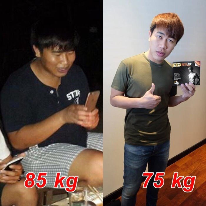 Mc.PLUS ACTIV M (For Men) a Dietary Supplement Product for Losing Weight 2 Boxes + Mc.PLUS POWER BURN (Reduce Fat Sliming Gel Cool Cream) 1 tubeNutrition"Mc.PLUS ACTIV M" Dietary Supplement Product for Losing Weight Size: 20 pills / box for (10 days) Acti