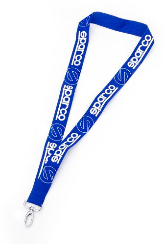 Sparco Lanyard Double Blister Blue - Key ChainCar Accessories100% Polyester. Printed SPARCO logo. Blue color. 860 x 25 mm. 10 grams
