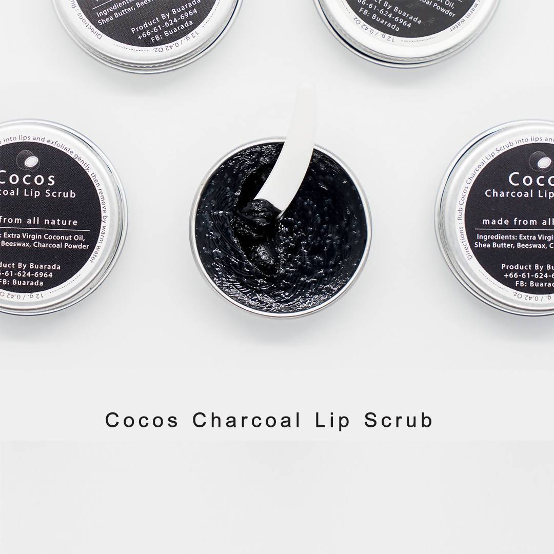 Buarada - Cocos Charcoal Lip Scrub