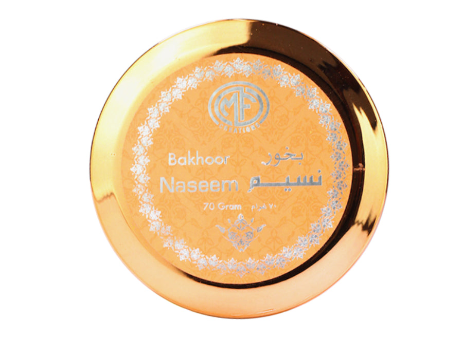 MFCreations Bakhoor Naseem 70gmPerfumes & FragrancesEmits a scented fragrance that is sure to uplift your mood. Creates an elegant statement while levitating the home decor scheme. Oriental fragrance that is formulated with scented and environment friendl