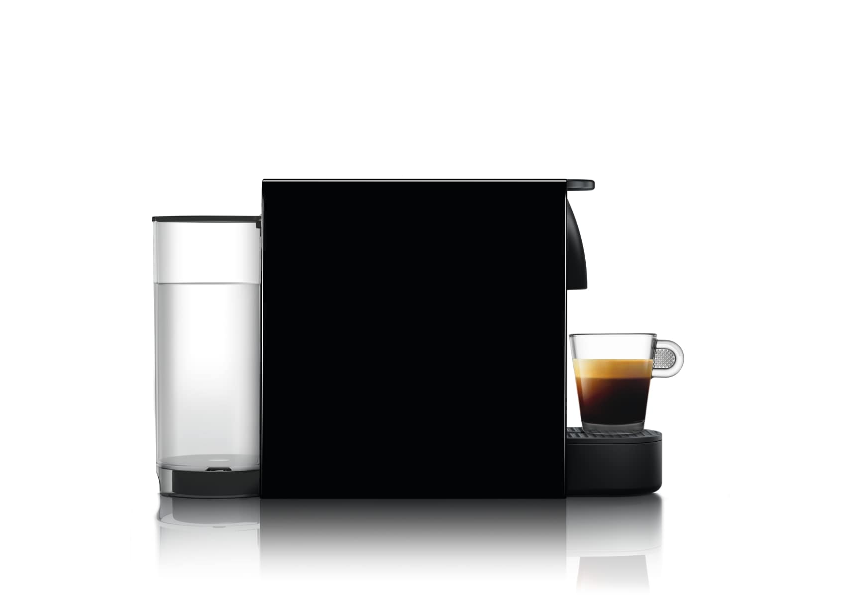 NESPRESSO Essenza Mini C30 Black Coffee MachineKitchen AppliancesNespresso coffee fits into the tiniest spaces with the Essenza Mini. It's a small coffee machine designed to give you perfect coffee experiences. Enjoy Espressos or Lungos as you like with t