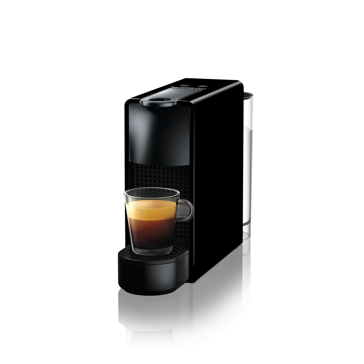 NESPRESSO Essenza Mini C30 Black Coffee MachineKitchen AppliancesNespresso coffee fits into the tiniest spaces with the Essenza Mini. It's a small coffee machine designed to give you perfect coffee experiences. Enjoy Espressos or Lungos as you like with t