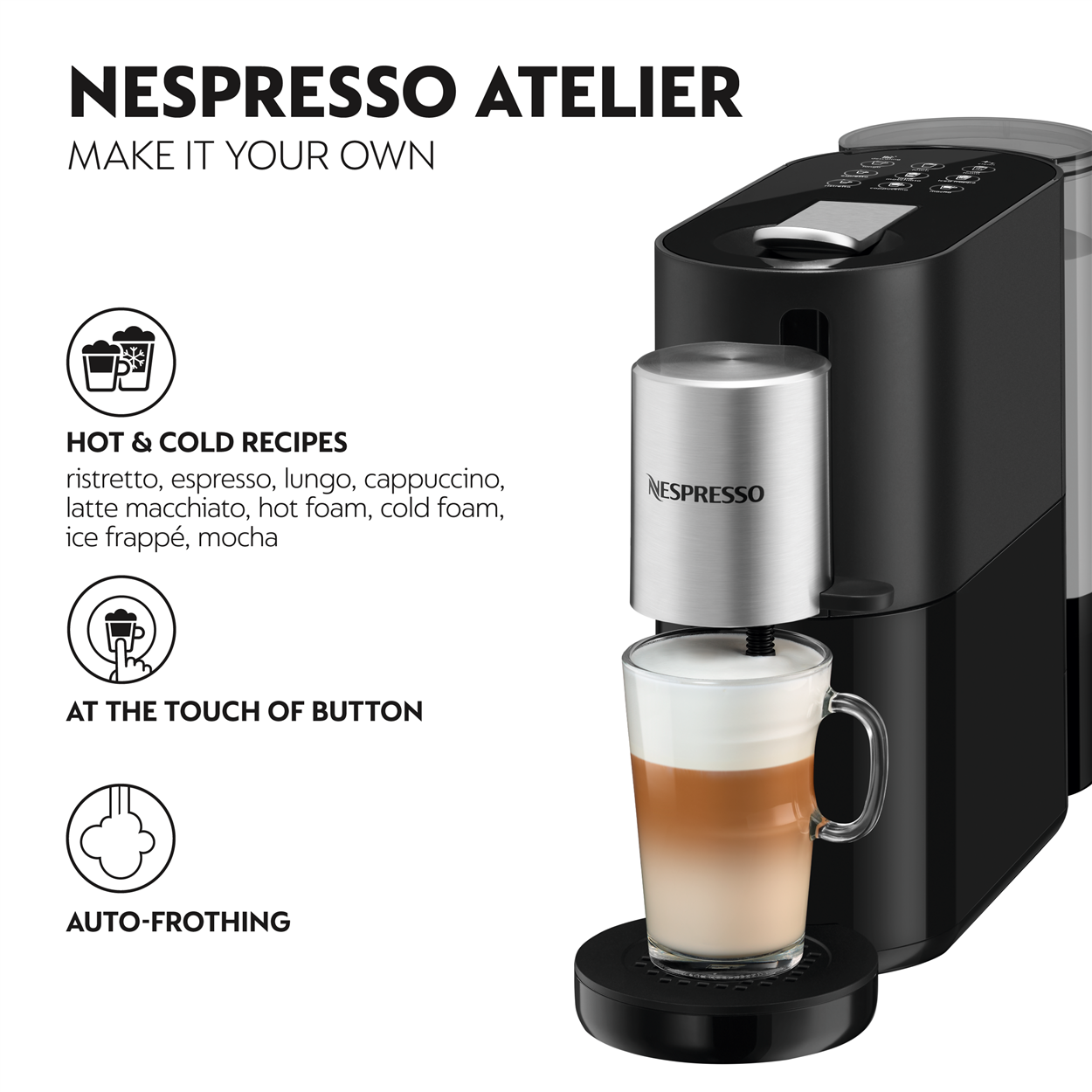 NESPRESSO S85 Atelier Coffee Machine
