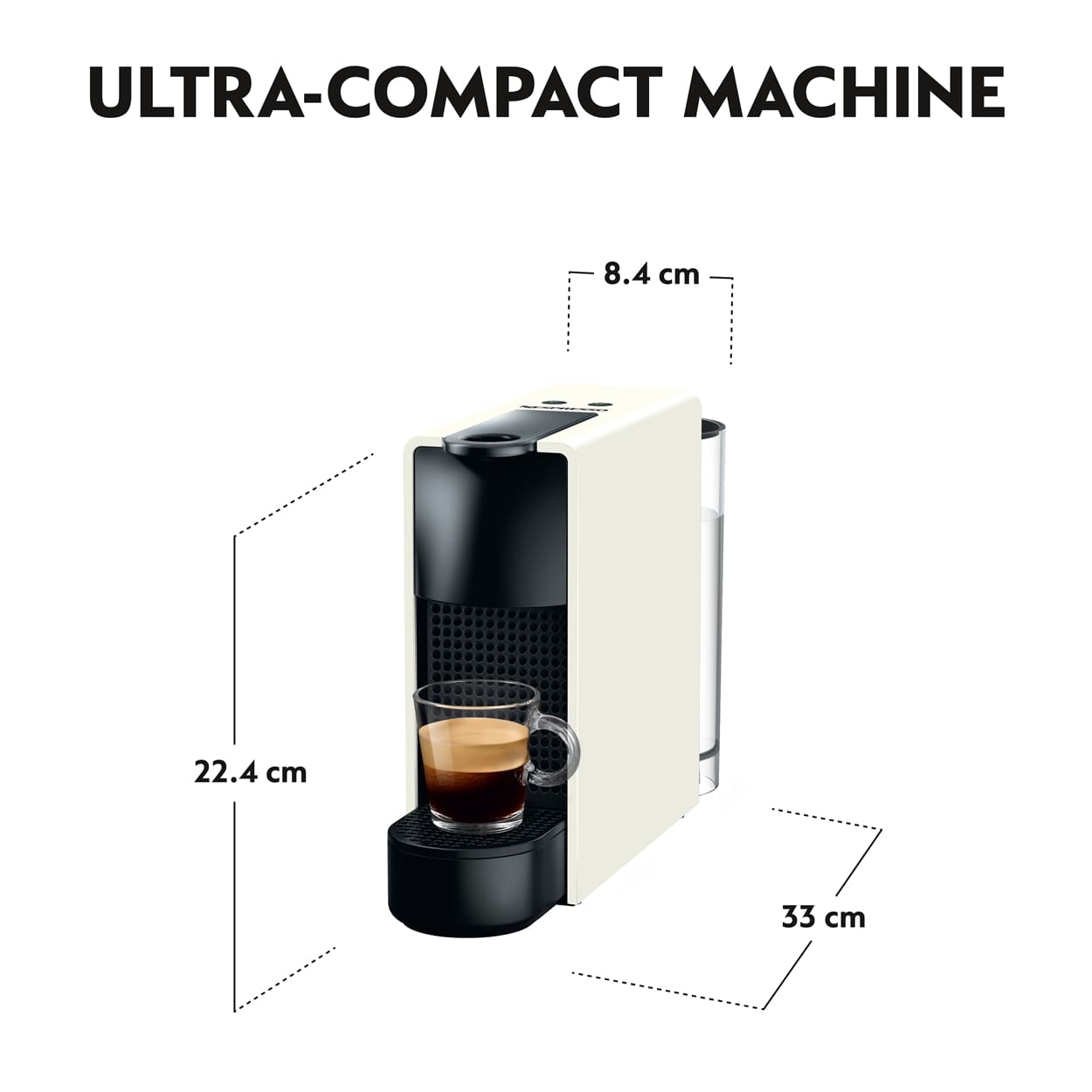 NESPRESSO C30 White Coffee Machine – LetsTango