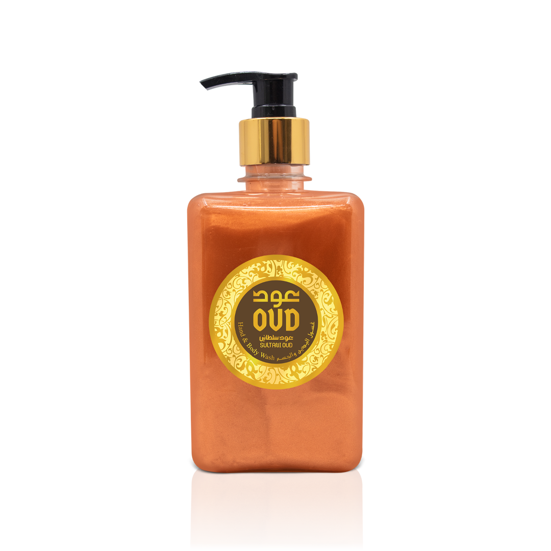 Oud Hand & Body Wash - SultaniPersonal CareRevel in Sultani’s majesty and wash with the royalty of scents. Top notes of Tangerine and Musk, with a delicate floral blend deepened by Agarwood accords. Sultani (Bronze): TOP: Fruity HEART: Floral BASE: Agarwo