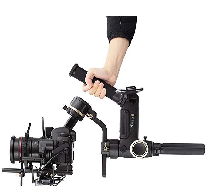 Zhiyun Crane 3S 3-Axis Handheld Gimbal Stabilizer for DSLR Cameras and Camcorder