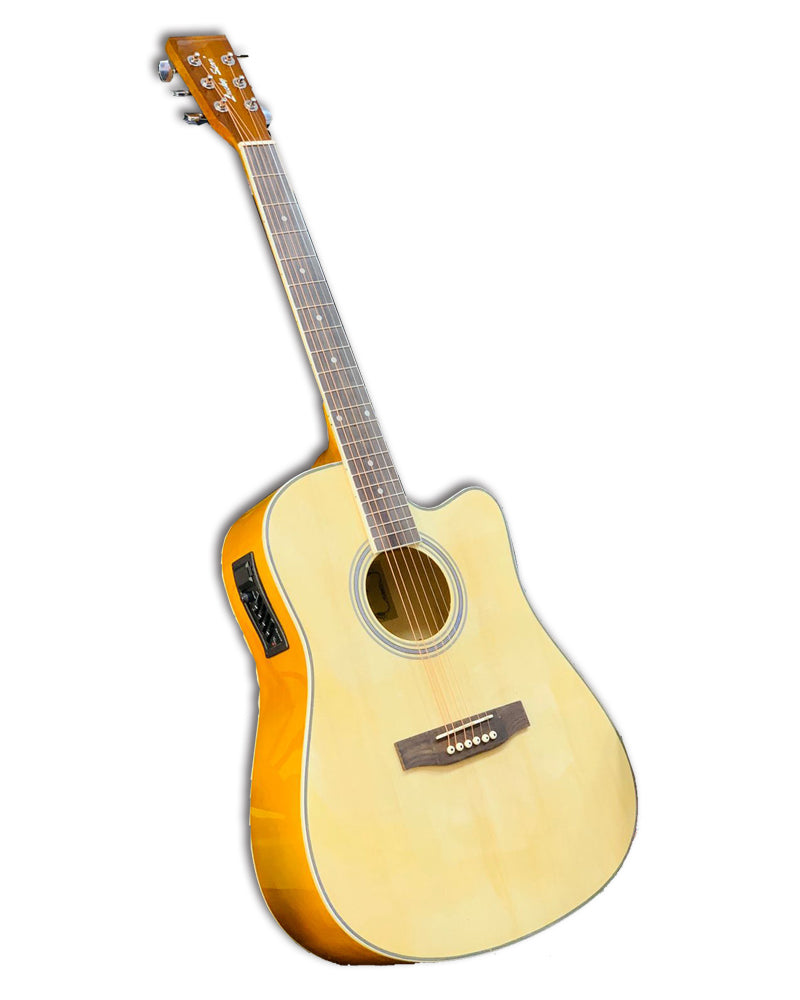 Lucky Star CG-203EQ Electric Acoustic GuitarMusical InstrumentsLucky Star is one of the best guitar which is available at the best price exclusively at Audio Shop Dubai by Sound Town Electronics. You can also buy other stuffs along with guitar at the best
