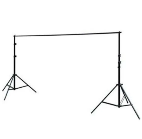 Promage Background Stand -FT901A (Adjustable)Camera AccessoriesMade of heavy duty aluminum with good finishing to resist scratches, rust etc. resists all weather conditions. Ideal for studio or on location shooting and great for backlit backgrounds. Quick