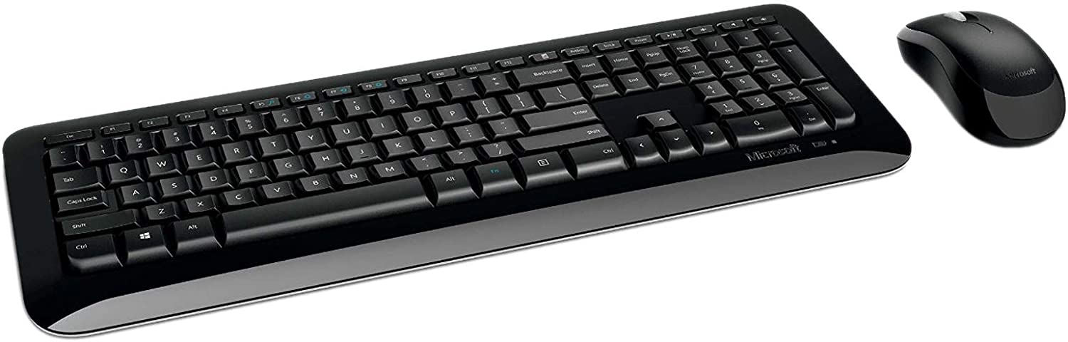 Microsoft PY9-00020 Optical Technology Wireless Keyboard and Mouse - English and Arabic