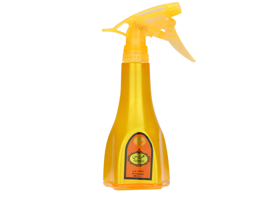 MFCreations Air Freshener Aroos 300MLHome EnvironmentMFCreations Air Fresheners exude oriental feelings that give you the feel of the Arab Culture! With the oriental smell, take the feel with you wherever you go. The Air Freshener comes in an easy-to-use