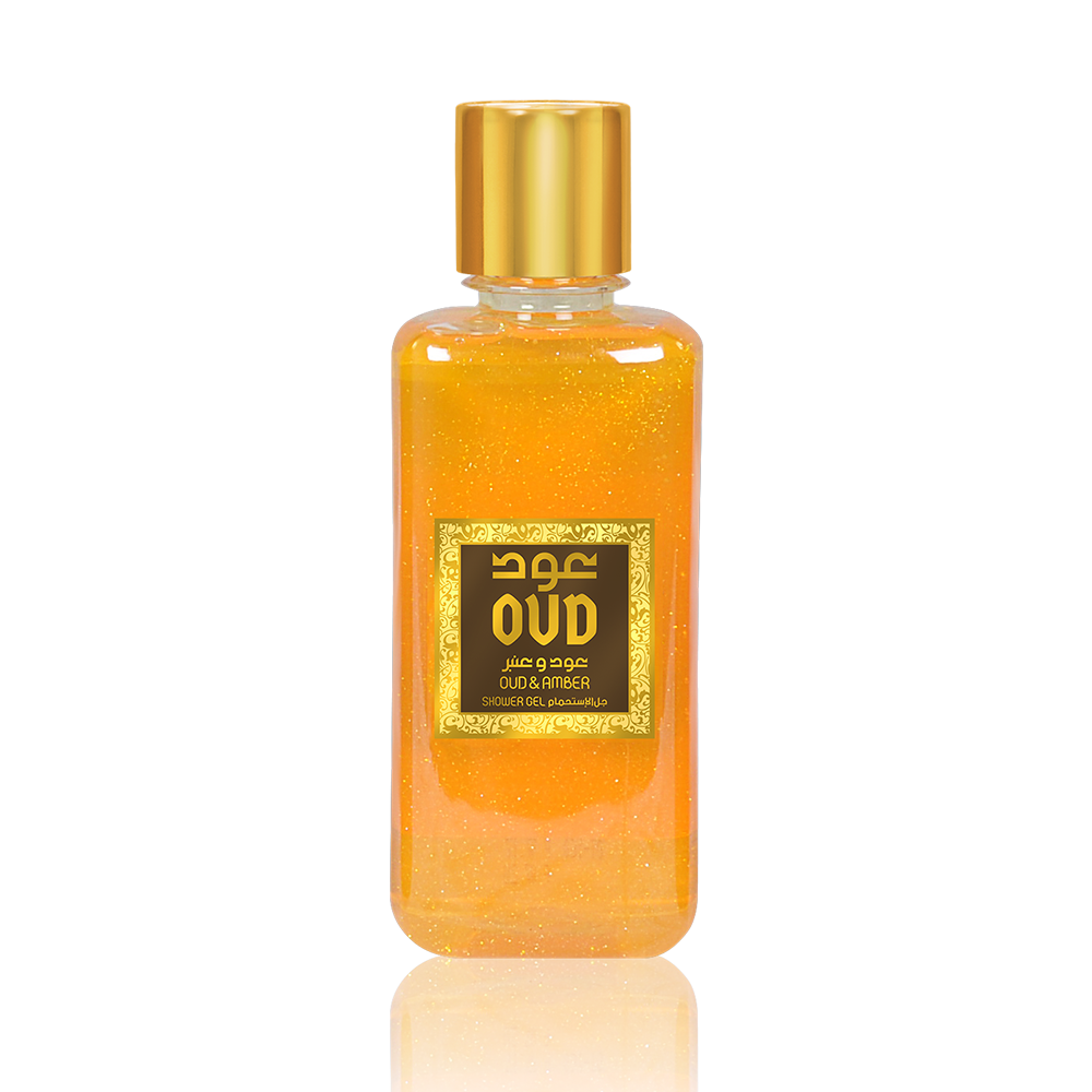 Oud Shower Gel - Oud & AmberPersonal CareAmber with Oud shower gel specially formulated to moisturize the skin, leaving it soft, smooth and clean with original natural Oud fragrance smell. Amber with Oud: Almond , Amber with Oud