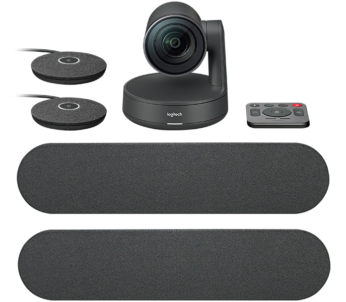 Logitech Rally Plus Video Conferencing Kit, With 2 x Rally Speakers, 2 x Microphone | 960-001242Audio & VideoLogitech Rally sets a new standard for USB-connected conference camera systems, uniting premium design and materials with unmatched audio and vide