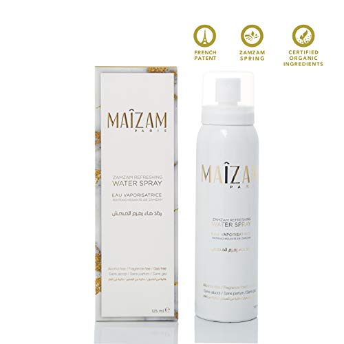 MAIZAM PARIS - Zamzam Refreshing Water Spray 125mlPersonal CareMAIZAM FRENCH INNOVATION Zamzam Refreshing Water Spray for Sensitive Skin Suitable for Hajj and Umrah Key Features: Totally Safe – Suitable for pregnant women, athletes & fitness practitioners