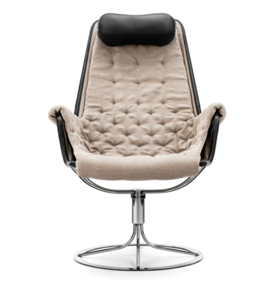 DUX Jetson Armchair - JETSON MATCHHome DecorTHE JETSON CHAIR BY BRUNO MATHSSON Jetson is an icon of Swedish furniture design. This collaboration between Mathsson and DUX features a hollowed seat and high, ergonomically designed back with headrest and an e