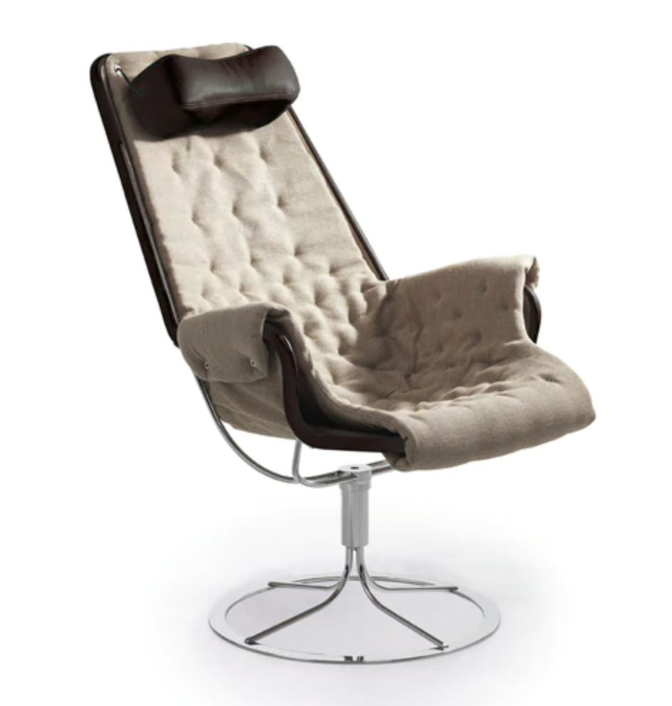 DUX Jetson Armchair - JETSON MATCHHome DecorTHE JETSON CHAIR BY BRUNO MATHSSON Jetson is an icon of Swedish furniture design. This collaboration between Mathsson and DUX features a hollowed seat and high, ergonomically designed back with headrest and an e