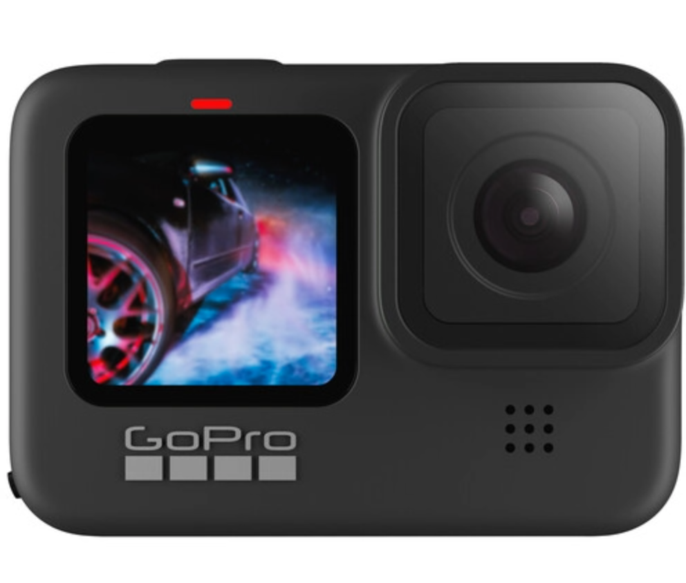 GoPro HERO9 Action Camera - BlackCamerasHERO9 Black - More everything. More resolution.Shoot stunning 5K video that maintains serious detail even when zooming in and capturing 14.7MP frame grabs. Also records in 4K, 2.7K, 1440p and 1080p. More pixels.Capt