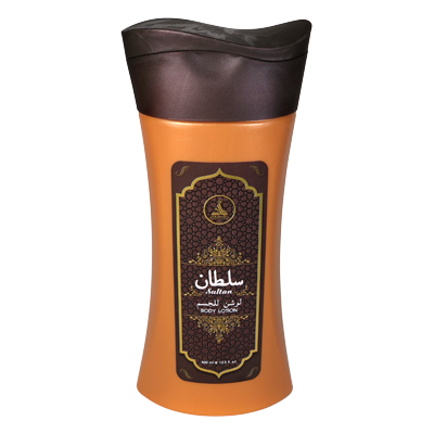 Sultan Luxury Body Lotion – 400 MlPersonal CareIts exclusive complex of vitamins and natural moisturizing extracts is proven to soothe, smooth and heal even the driest skin! The light formula is quickly absorbed by the skin, leaving it visibly smoother an