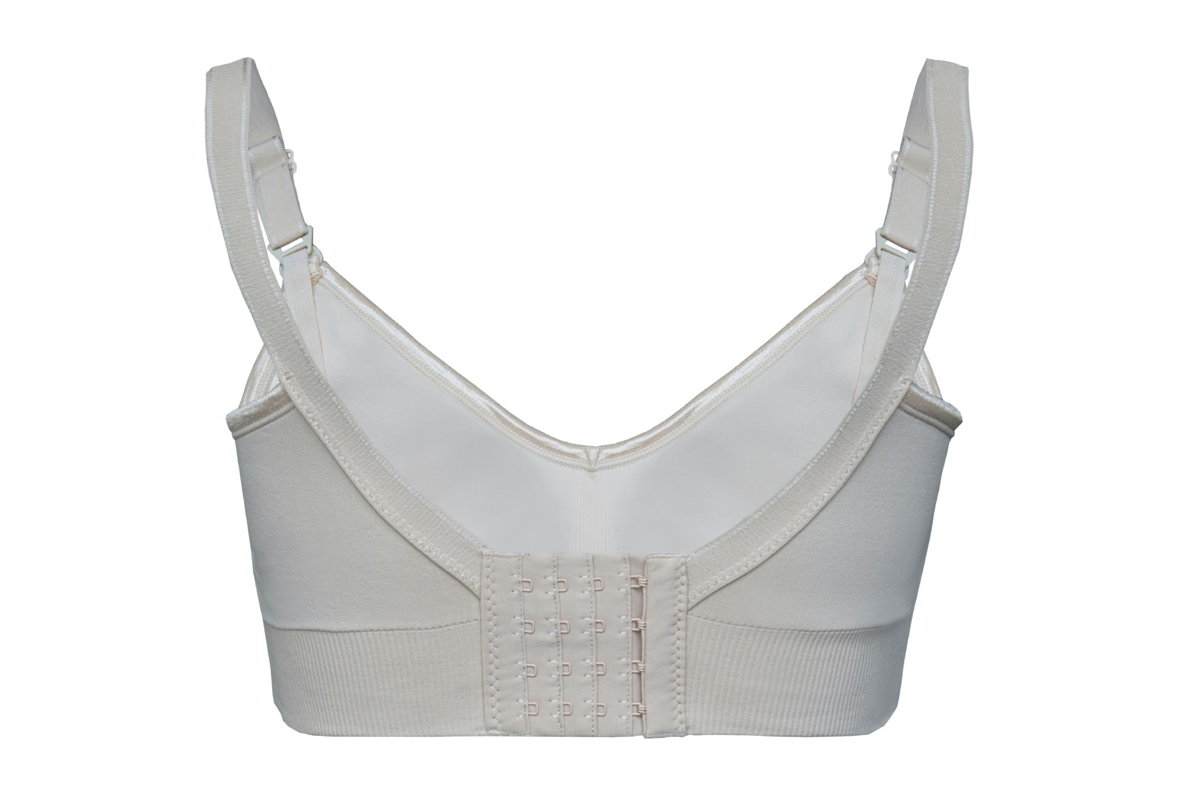 Okus - Original Seamless Maternity BraNursing & FeedingUltimate seamless,Smooth and Gentle to your skin, no any irritation. The luxuriously soft fabric molds to your changing shape, so that you can wear it throughout pregnancy and nursing.4 rows back clos