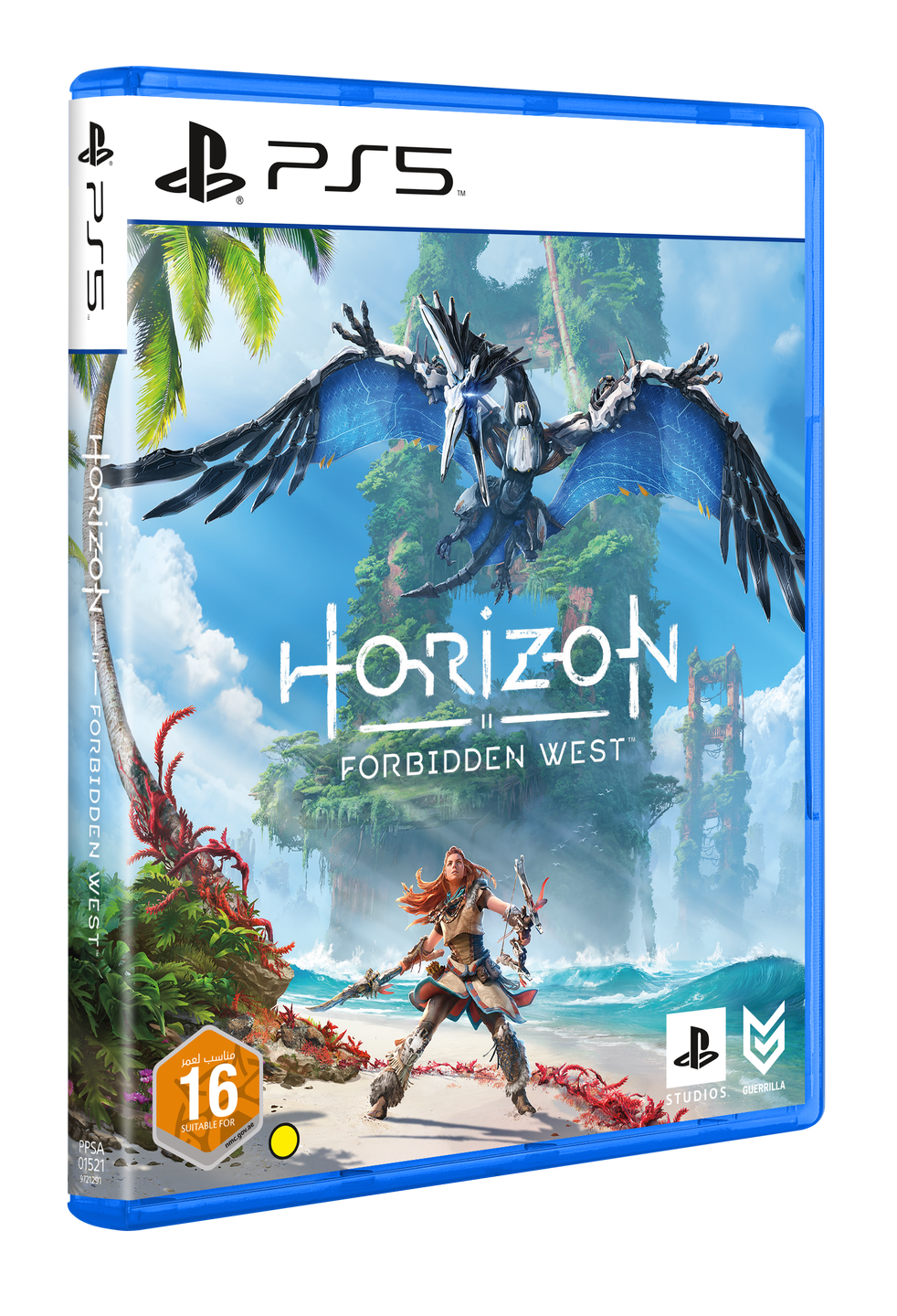 Horizon Forbidden WestVideo GamesJoin Aloy as she braves the Forbidden West – a majestic but dangerous frontier that conceals mysterious new threats.Explore distant lands, fight bigger and more awe-inspiring machines, and encounter astonishing new tribes