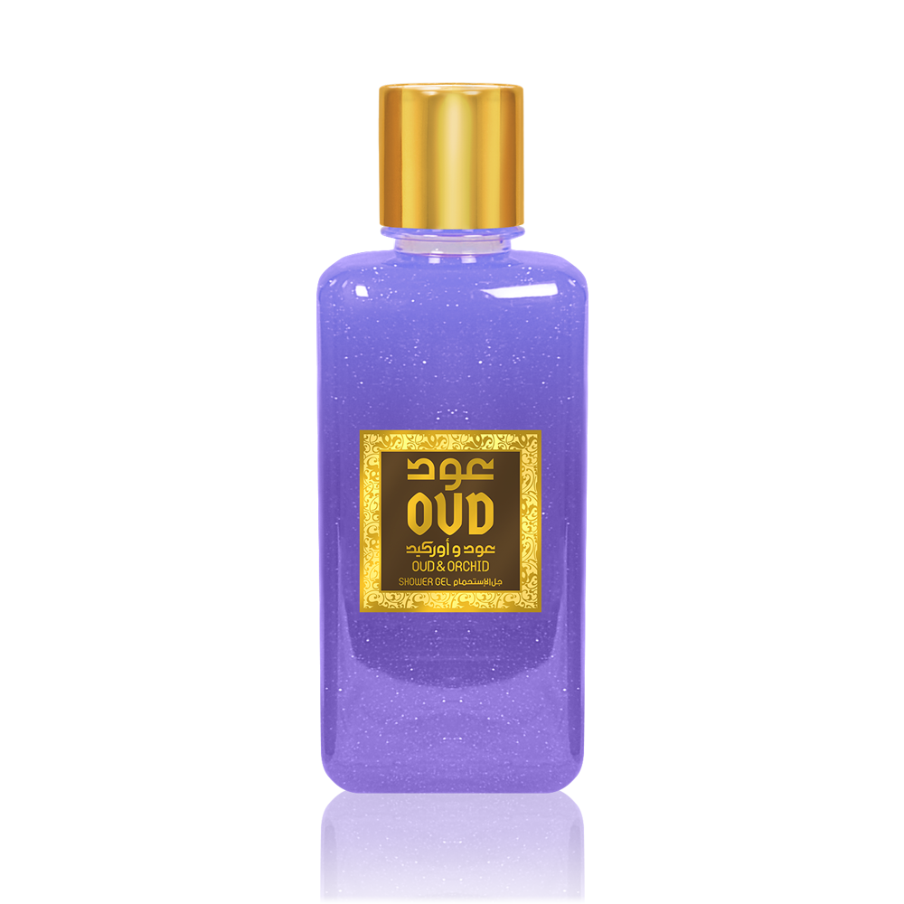 Oud Shower Gel - OrchidPersonal CareOud & Orchid shower gel specially formulated to moisturize the skin, leaving it soft, smooth and clean with original natural Oud fragrance smell. Oud & Orchid: Pink Grapefruit, Jasmine and Oud