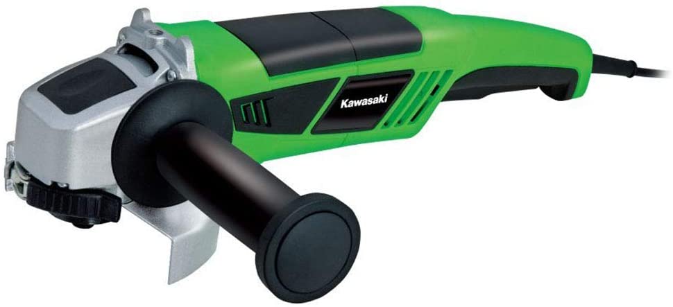 Kawasaki 125mm 1100 Watts Angle Grinder - 603010191Tools & Home ImprovementsBrand: Kawasaski Power Source: Corded Electric Type: Grinders Model Number: 603010191 Power: 800 Watts Voltage Rating: 230 Volts Product Dimensions: 43.61 x 14.4 x 11.4 cm; 3.6 Ki