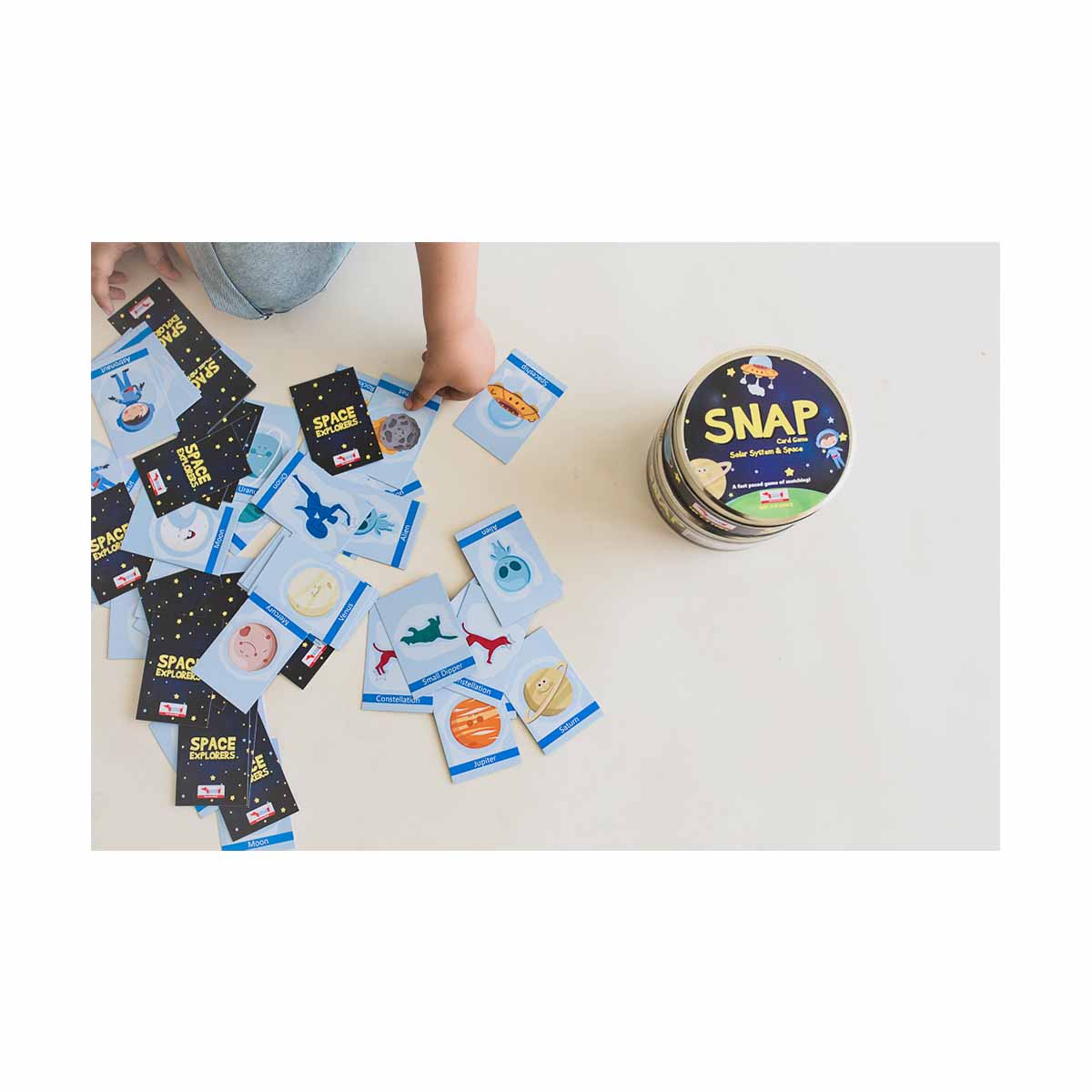 CocoMoco Kids - SNAP Solar System & Space Flash Card Game