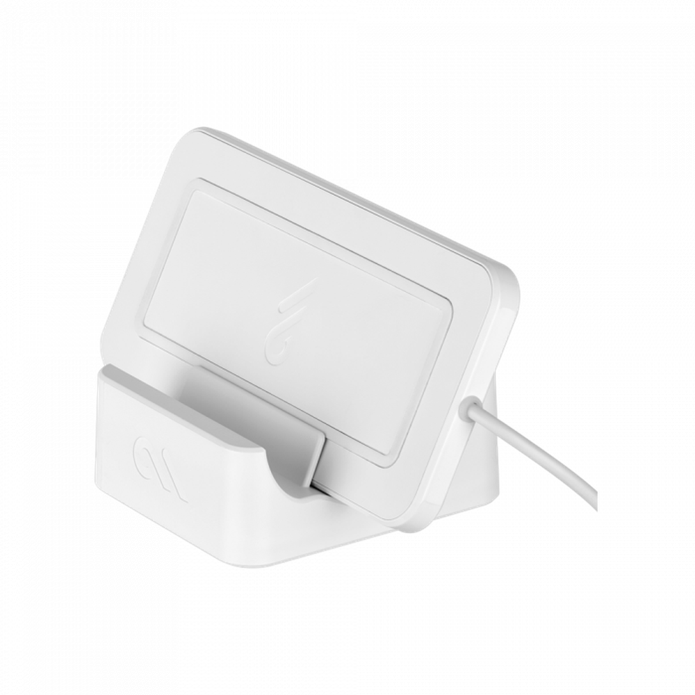 Case-Mate - Wireless Power Pad with Stand White