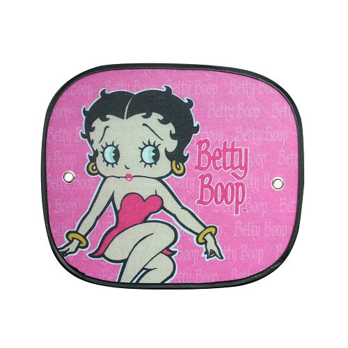 Betty Boop Side SunshadesCar AccessoriesFun way to keep your car cool. Folds up for easy storage. Held in place with included suction cups. In case of useon the rear windw a second sideview mirror is necessary. 100% polyester. Dimension: 380 x 440 mm. Wei