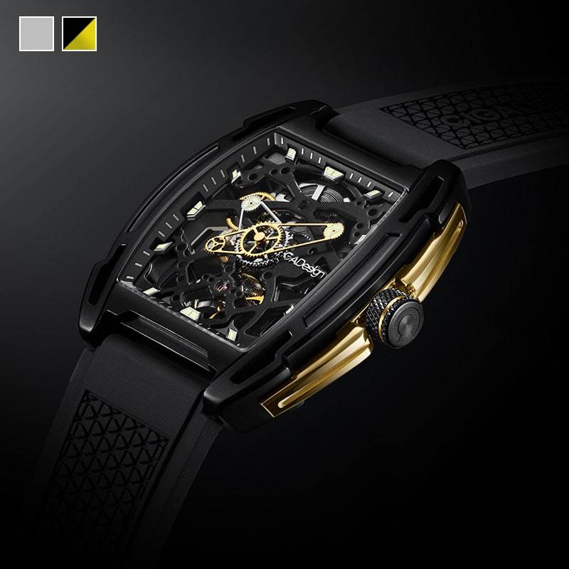 CIGA Design Z-Series Exploration Automatic Mechanical Skeleton WatchJewelleryBand Closure: Buckle Watch Band Width: 22 mm Watch Type: Wrist Watch Water Pressure Resistance: 3 bar Watch Case Diameter: 48 mm Display Type: Analog Chronograph Feature: No Cust