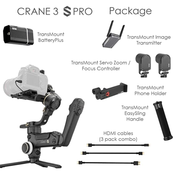 Zhiyun-Tech CRANE 3S PRO Handheld Stabilizer